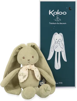 Lapinoo - Knuffel konijn - kleur - 25 cm. van Kaloo in Groen – productfoto 1 van 6