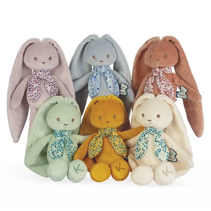 Lapinoo - Knuffel konijn - kleur - 25 cm. van Kaloo in Terracotta – productfoto 5 van 6