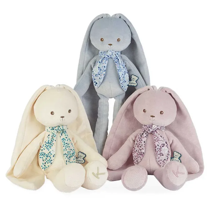 Lapinoo - Konijn Knuffel - 35 cm van Kaloo in Blauw – productfoto 4 van 4