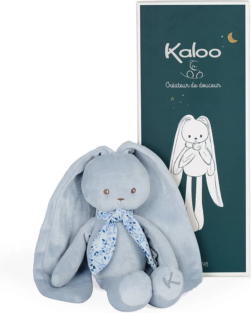 Lapinoo - Konijn Knuffel - 35 cm van Kaloo in Blauw – productfoto 1 van 4