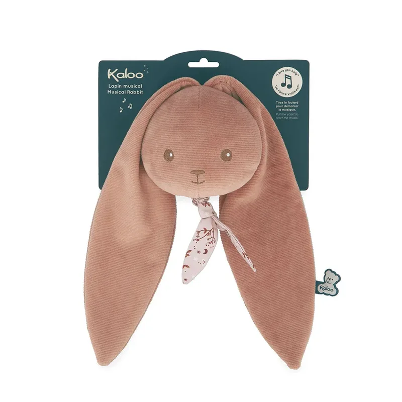 Lapinoo konijn - Muzikale knuffel de Kaloo en Terracotta – photo produit 3 sur 4