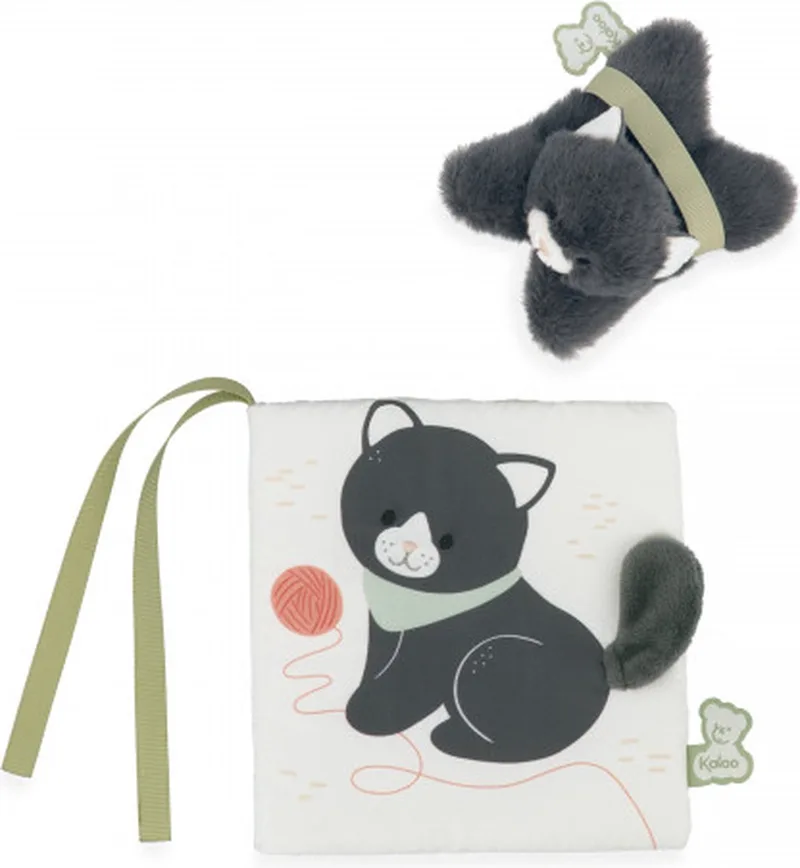 Les Amis - Babyboekje - Kat in het huis by Kaloo in Kat Chamallow In Het Huis – product photo