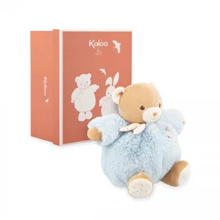 Patapouf - Knuffel - Beer - 17 cm. - Kleur blauw van Kaloo in Blauwe Beer – productfoto 1 van 2