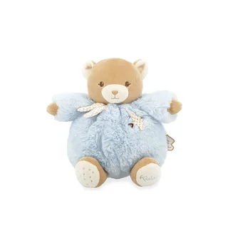 Patapouf - Knuffel - Beer - 17 cm. - Kleur blauw van Kaloo in Blauwe Beer – productfoto 2 van 2