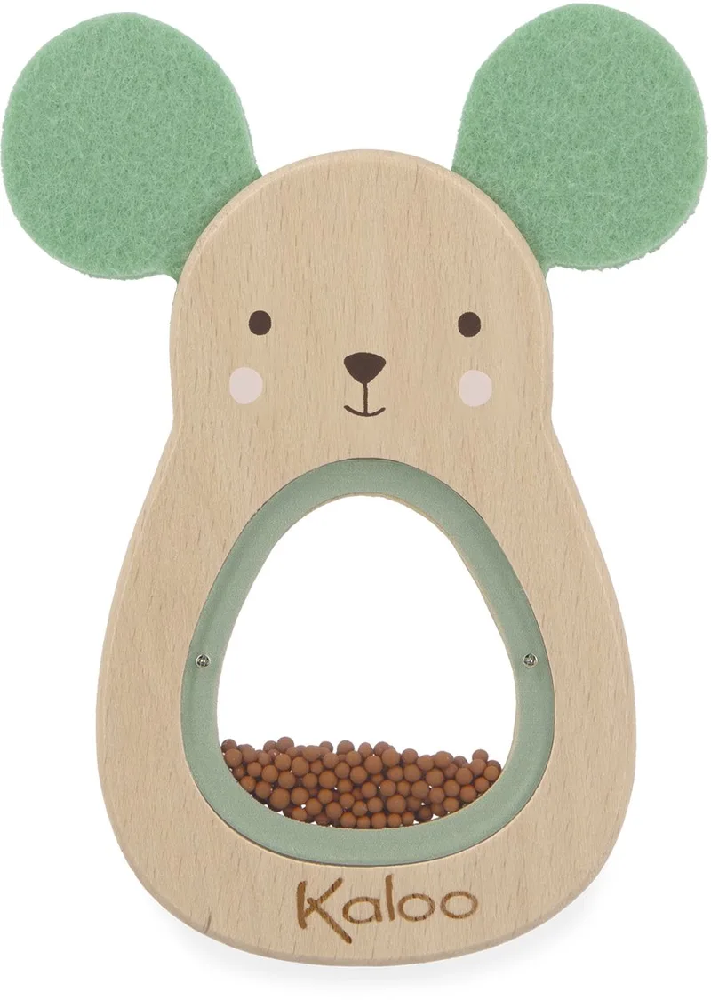 Petites Chansons - Bijtspeelgoed - Baby från Kaloo i Muis – produktbild