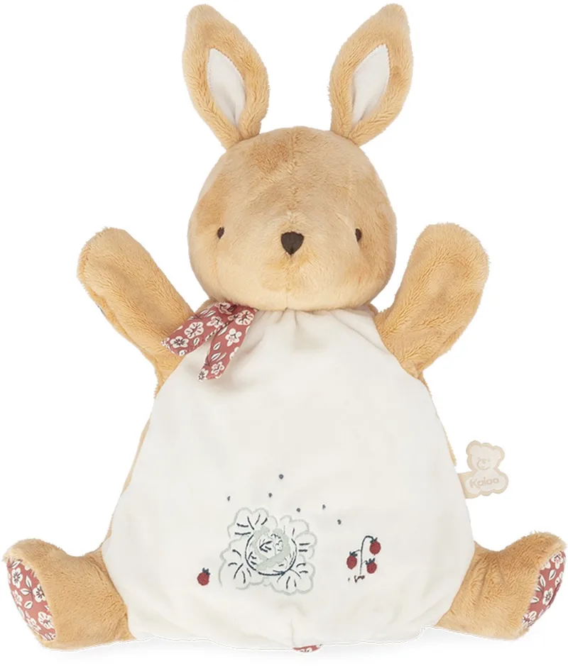 Petites Chansons - Handpop - Konijn - 24 cm. van Kaloo in Meerkleurig – productfoto 1 van 3