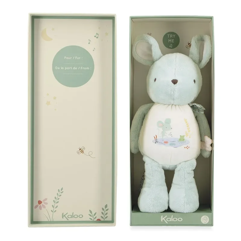 Petites Chansons – Muziekknuffel - Knuffel van Kaloo in Muis – productfoto 4 van 6