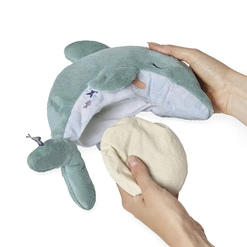 Warmtekussen - Knuffel - Warm en koud by Kaloo in Dolfijn – product photo 6 of 6