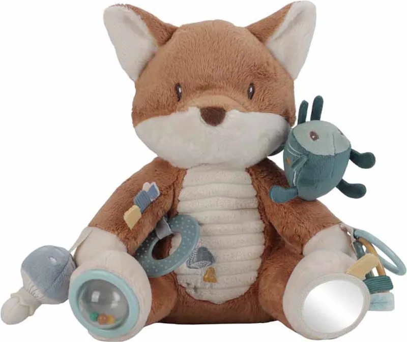 Activiteitenknuffel Vos - Baby speelgoed - grijp baby speelgoed de Little Dutch en Forest Friends – photo produit