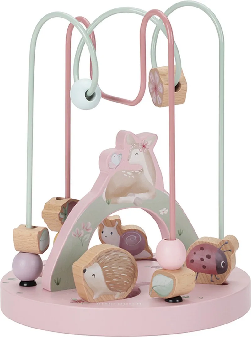 Activiteitenspiraal groot - Fairy Garden FSC fra Little Dutch i Lyserød – produktbillede