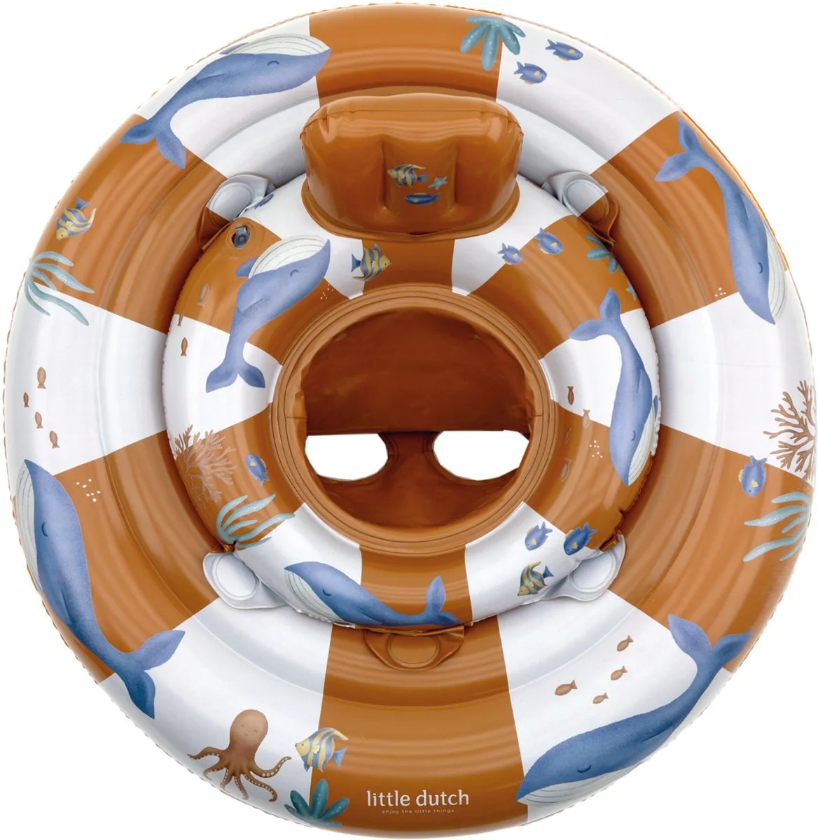 Babyzwemband - Ocean World van Little Dutch in Blauw – productfoto
