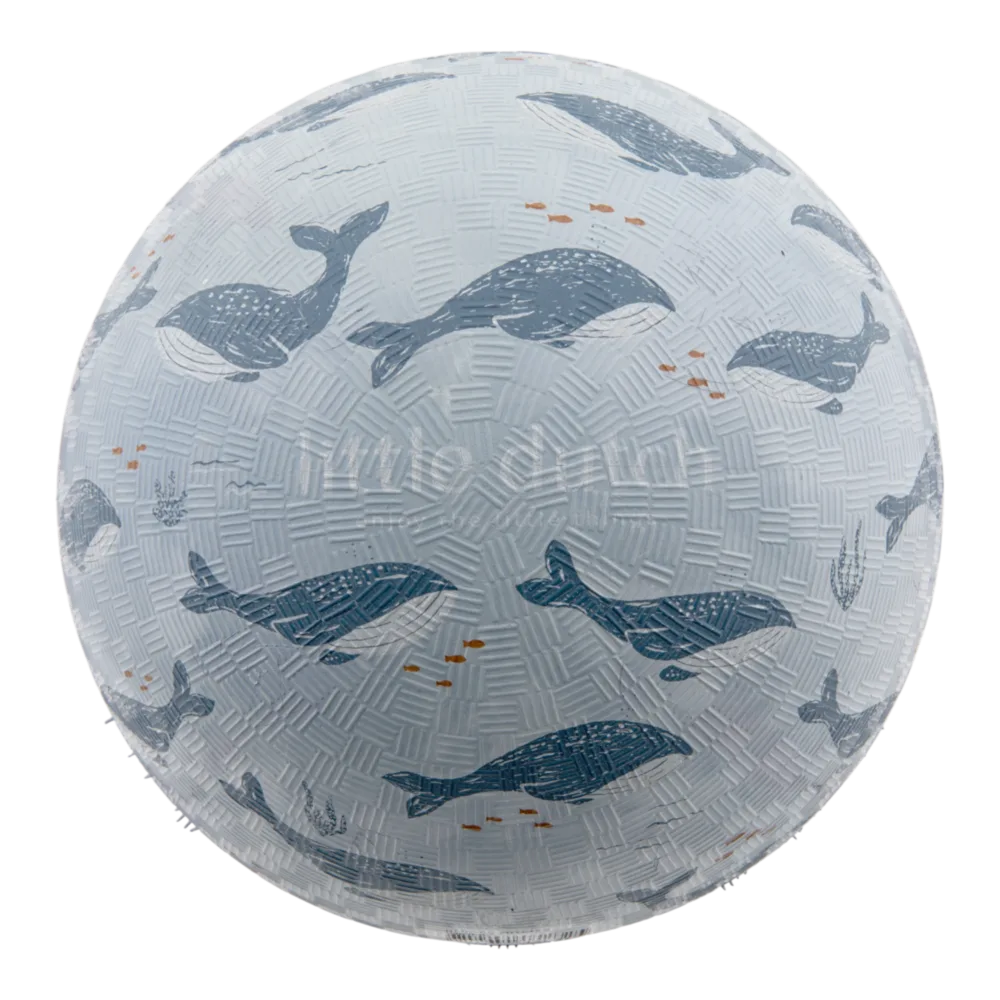 Bal Mini Little Dutch Ocean World Rubber Blauw van Little Dutch – productfoto