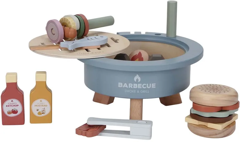 Barbecue speelgoedset FSC de Little Dutch en Multicolore – photo produit