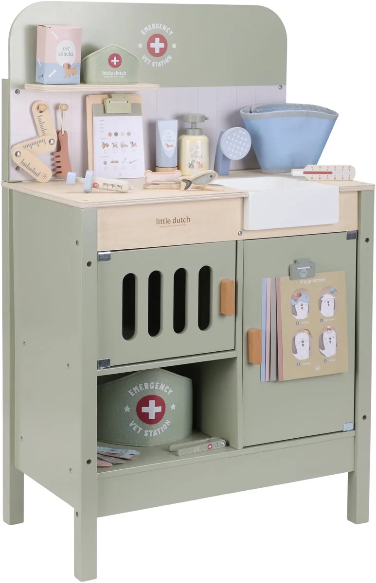 dierenartspraktijk - 22-delig FSC van Little Dutch in Meerkleurig – productfoto