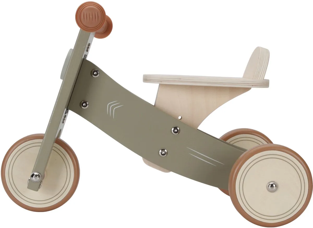 Driewieler FSC van Little Dutch in Olive – productfoto