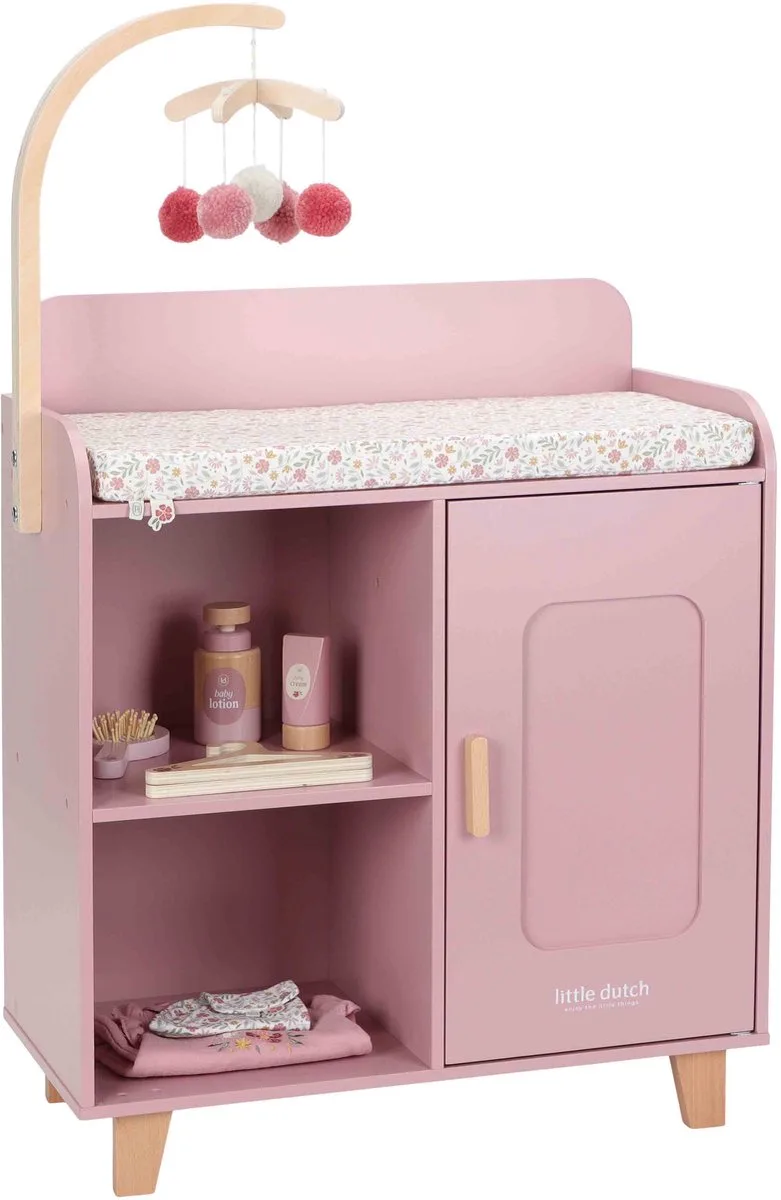 houten Poppencommode FSC från Little Dutch i Flerfärgad – produktbild