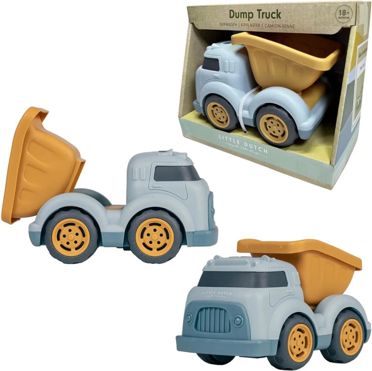 Kiepwagen 17 cm van Little Dutch in Meerkleurig – productfoto 1 van 4