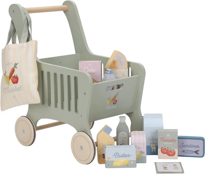 kinderwinkelwagen - 14-delig de Little Dutch en Vert – photo produit