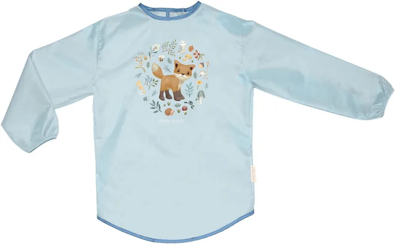 Kliederschort - Forest Friends - Waterafstotend - Lange mouwen met elastische polsen - Peuter en kleuter speelgoed - Knutselen - Speelgoed kinderen - Voor meisjes en jongens - Vanaf 3 jaar van Little Dutch in Knutselschort, Forest Friends – productfoto