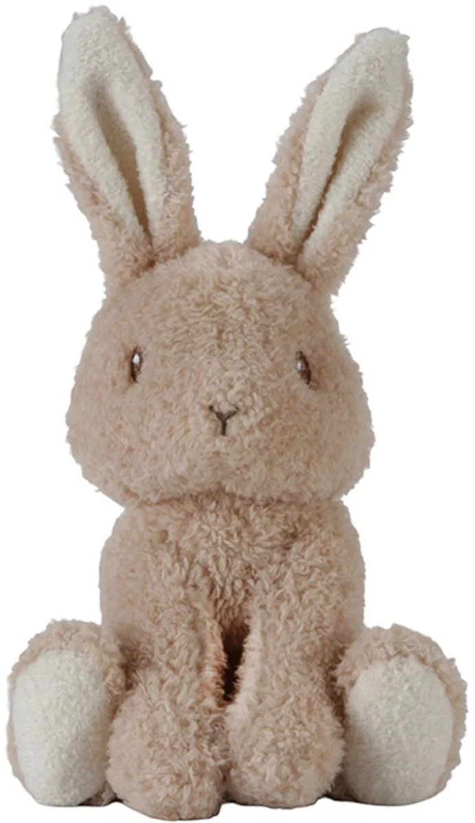 Knuffel Baby Bunny 15 cm Newborn Naturals by Little Dutch in Brown – product photo
