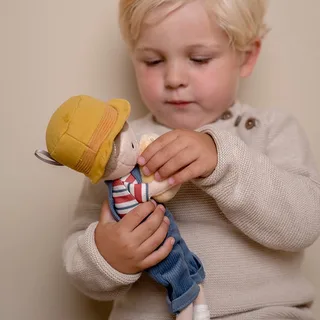 Knuffelpop Hollandse Jim - 35 cm de Little Dutch en Multicolore – photo produit 4 sur 4