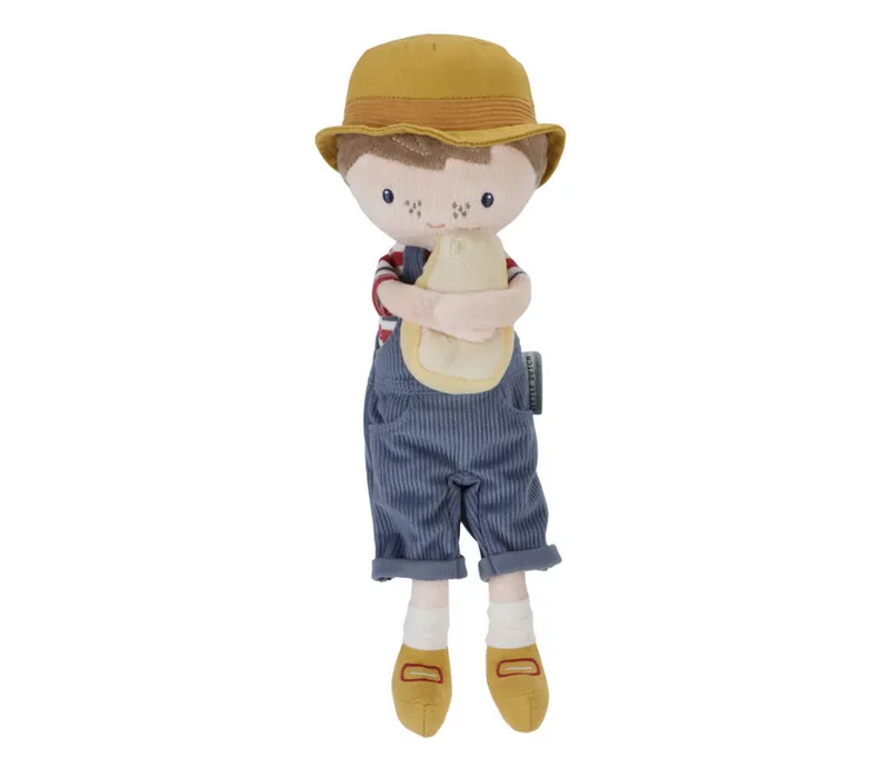 Knuffelpop Hollandse Jim - 35 cm de Little Dutch en Multicolore – photo produit 3 sur 4