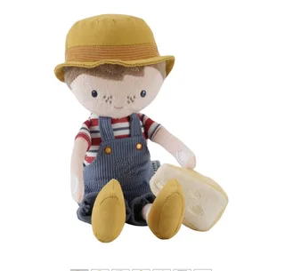 Knuffelpop Hollandse Jim - 35 cm de Little Dutch en Multicolore – photo produit 2 sur 4