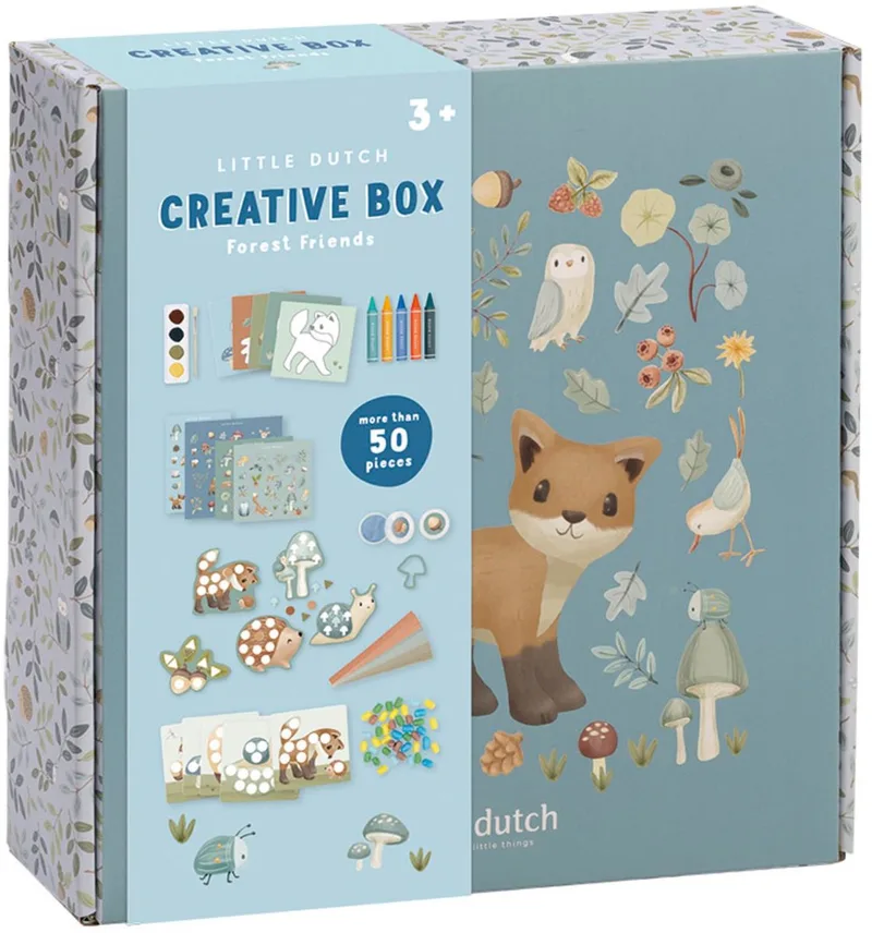 Knutseldoos - Forest Friends de Little Dutch en Multicolore – photo produit