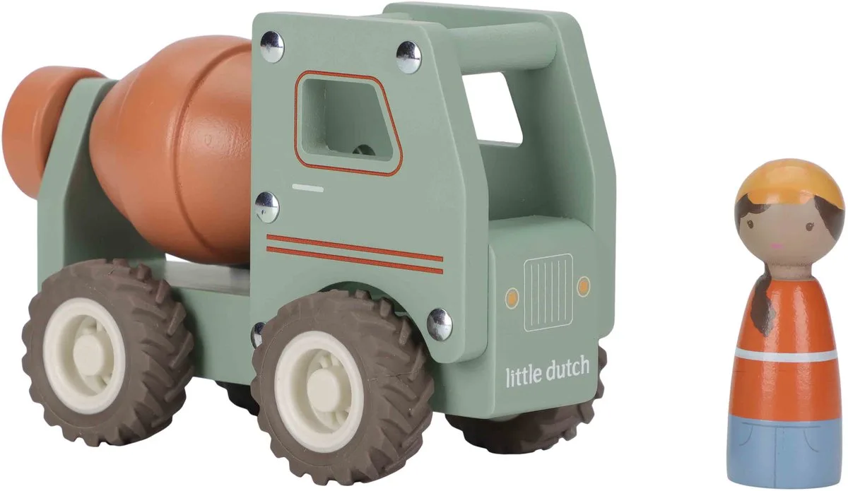 Little Dutch cementwagen LD2529. van Little Dutch in Meerkleurig – productfoto