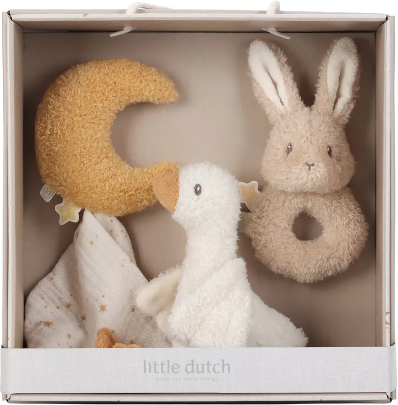 Newborn Naturals Giftset de Little Dutch en Blanc – photo produit
