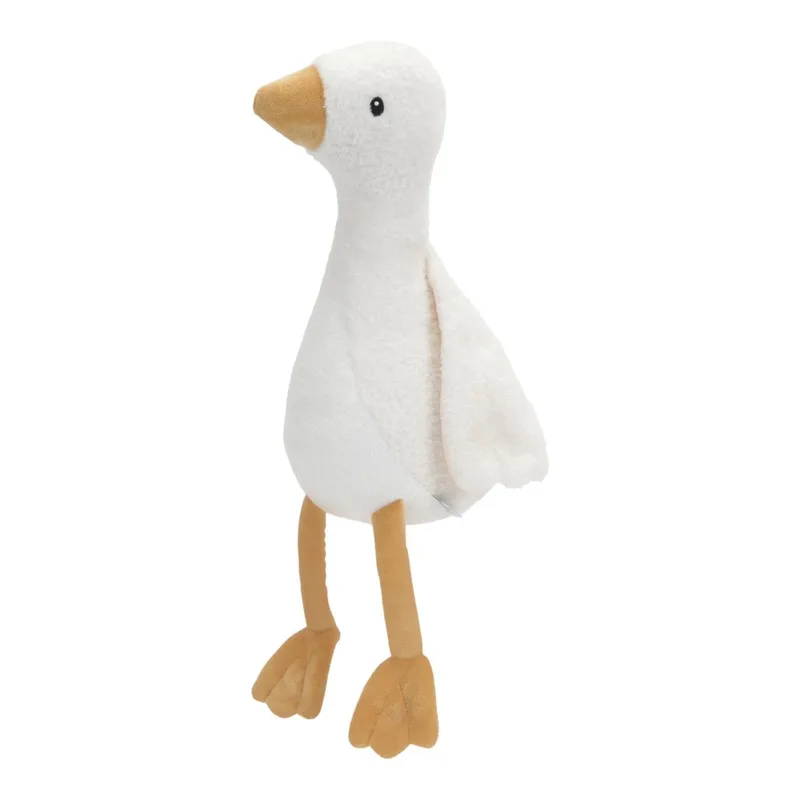 Newborn Naturals Knuffel Little Goose 25 cm von Little Dutch in Weiß – Produktfoto 2 von 4