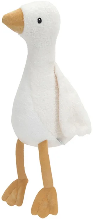 Newborn Naturals Knuffel Little Goose 25 cm von Little Dutch in Weiß – Produktfoto 1 von 4