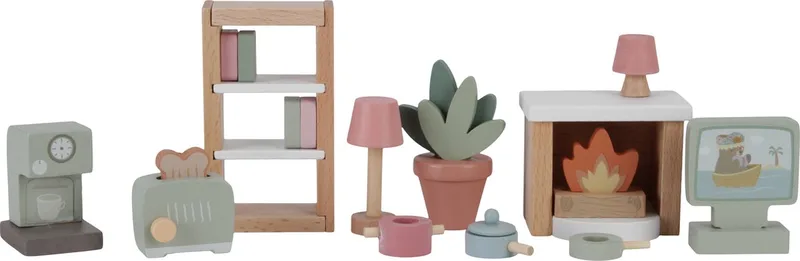 Poppenhuis aanvulset FSC de Little Dutch en Meubels – photo produit