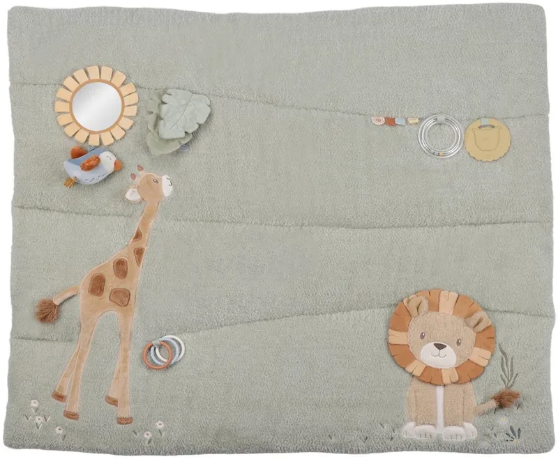 Safari Friends Activiteiten Speelkleed by Little Dutch in Green – product photo