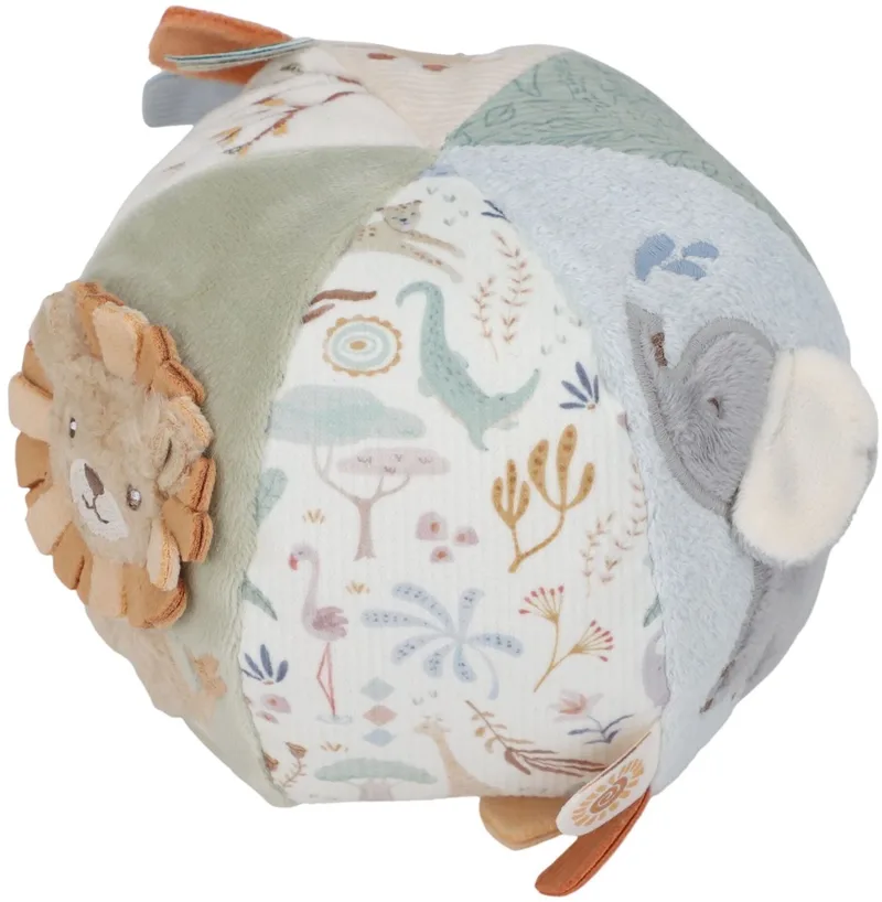 Safari Friends Activiteitenbal van Little Dutch in Groen – productfoto