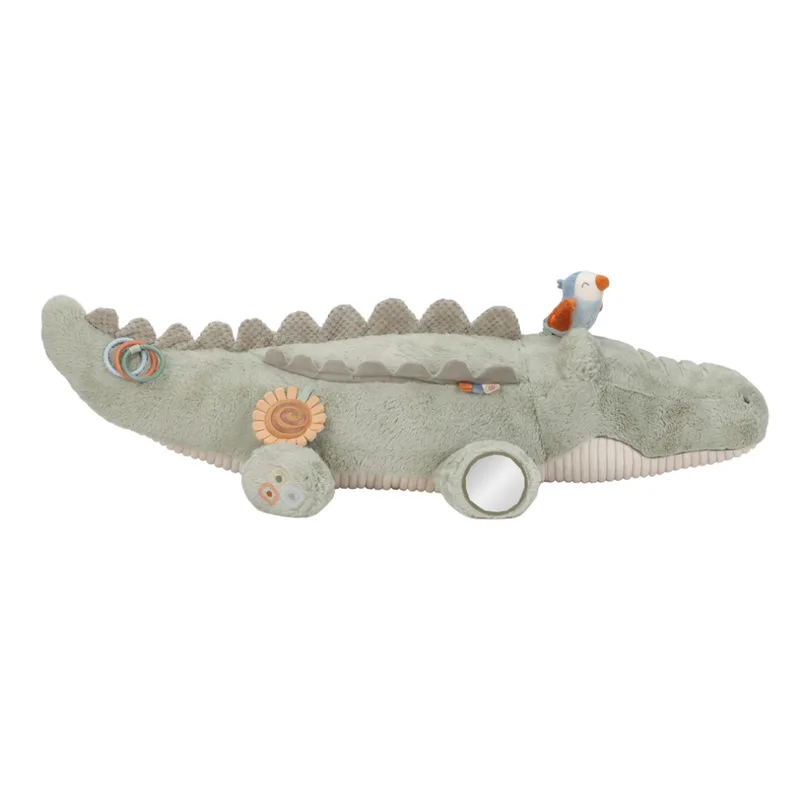 Safari Friends Activiteitenknuffel Krokodil XL by Little Dutch in Green – product photo 2 of 3