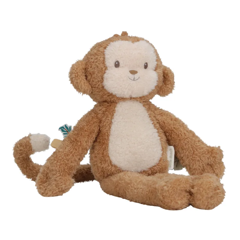 Safari Friends Knuffel Aap by Little Dutch in Brown – product photo 3 of 4