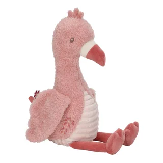 Safari Friends Knuffel Flamingo - 35 cm by Little Dutch in Pink – product photo 3 of 4