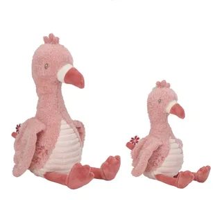 Safari Friends Knuffel Flamingo - 35 cm by Little Dutch in Pink – product photo 4 of 4