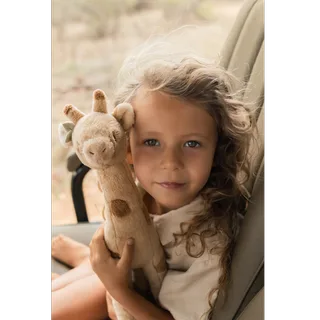 Safari Friends Knuffel Giraf von Little Dutch in Gelb – Produktfoto 4 von 4