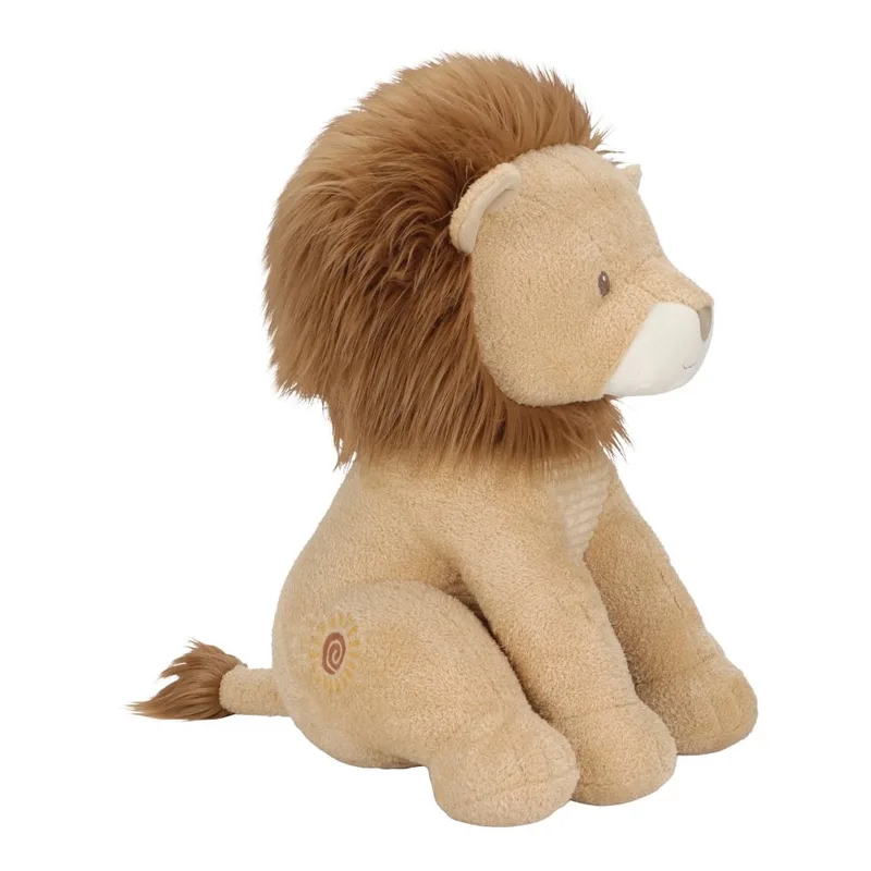 Safari Friends Knuffel Leeuw - 60 cm de Little Dutch en Beige – photo produit 2 sur 4