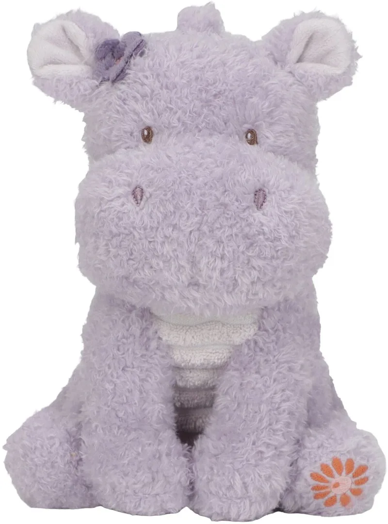 Safari Friends Knuffel Nijlpaard von Little Dutch in Lila – Produktfoto