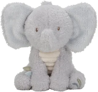 Safari Friends Knuffel Olifant van Little Dutch in Grijs – productfoto 1 van 4