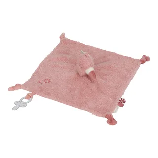 Safari Friends Knuffeldoekje Flamingo by Little Dutch in Pink – product photo 2 of 4