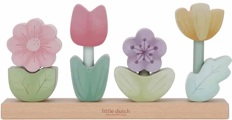 Stapelaar Bloemen - Fairy Garden FSC by Little Dutch in Multicolour – product photo