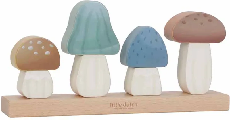 Stapelaar Paddenstoelen - FSC de Little Dutch en Forest Friends – photo produit