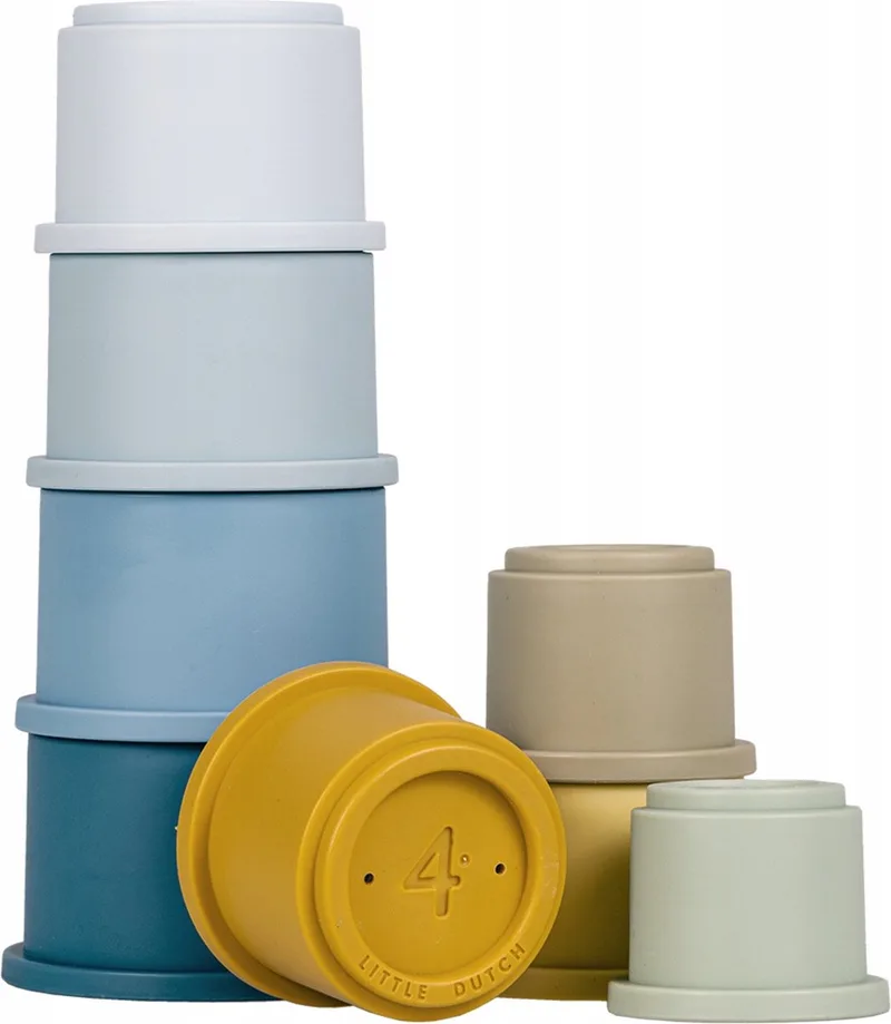 Stapelbekers Blauw by Little Dutch in Blue – product photo