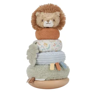 Stapeltoren pluche leeuw - Safari Friends de Little Dutch en Multicolore – photo produit 4 sur 4