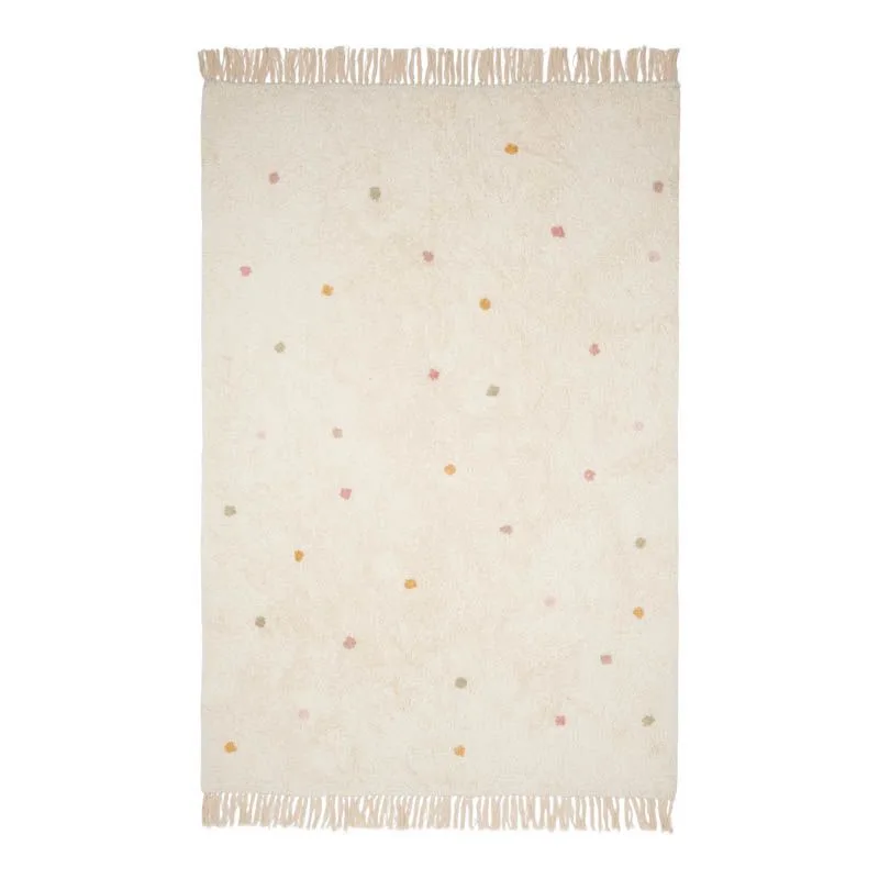 Vloerkleed Little Dutch Dot Mixed Pink van Little Dutch – productfoto