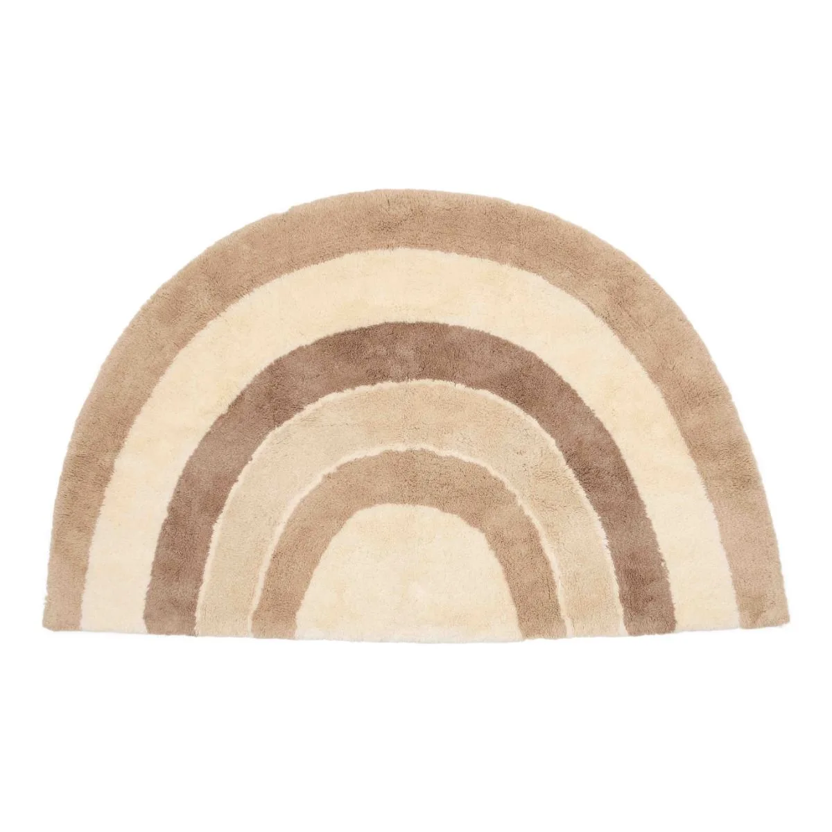 Vloerkleed Little Dutch Rainbow Shape Natural van Little Dutch – productfoto